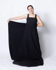 Rib knit - PRE-CUT, black