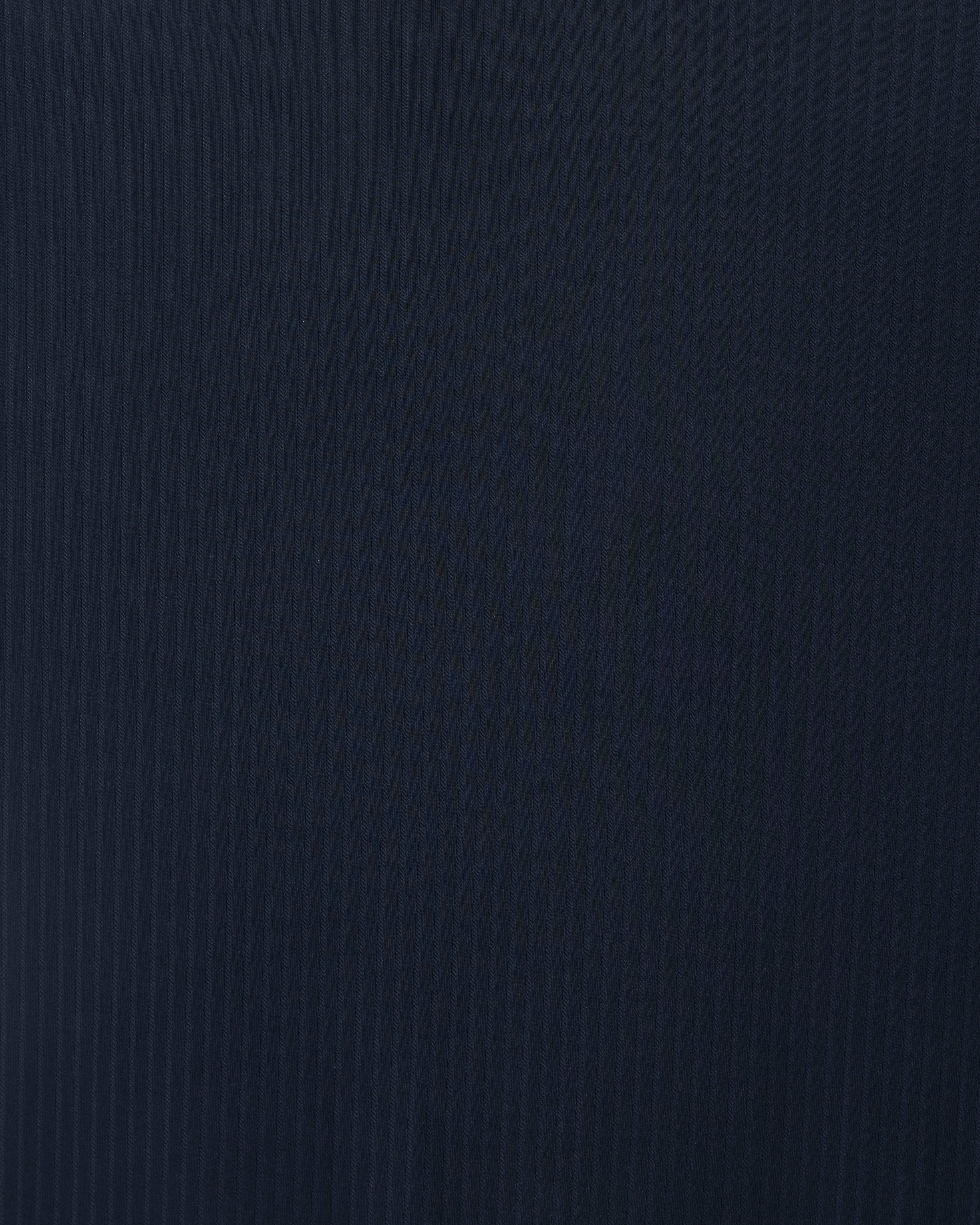 Rib knit, black