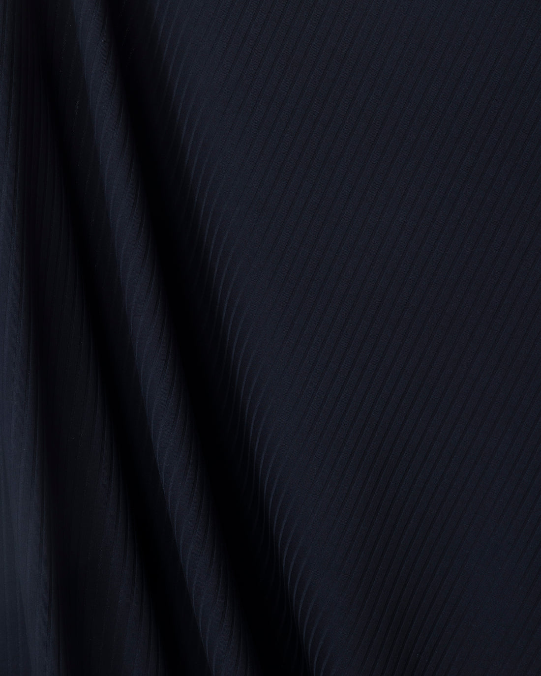 Rib knit, black