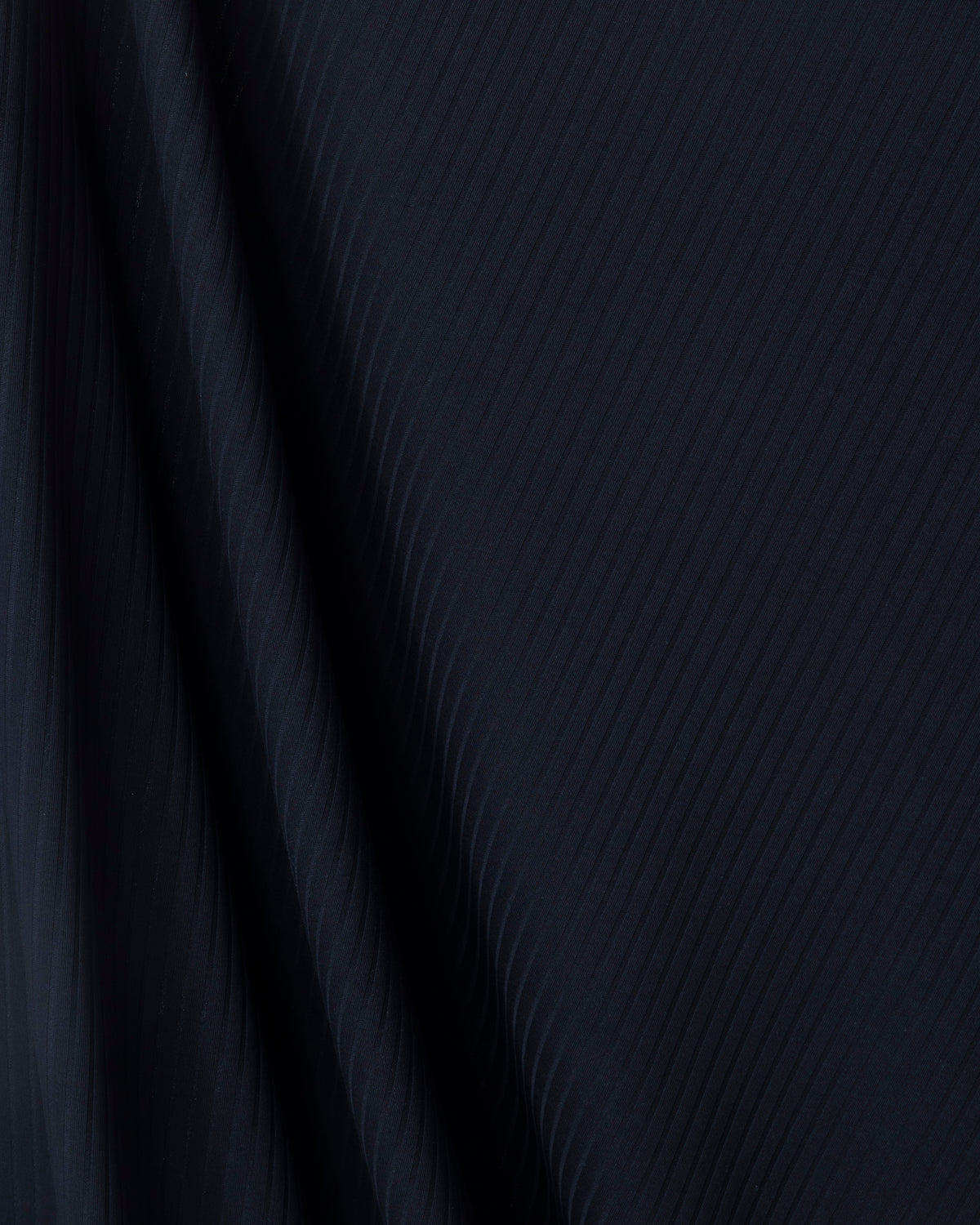 Rib knit, black