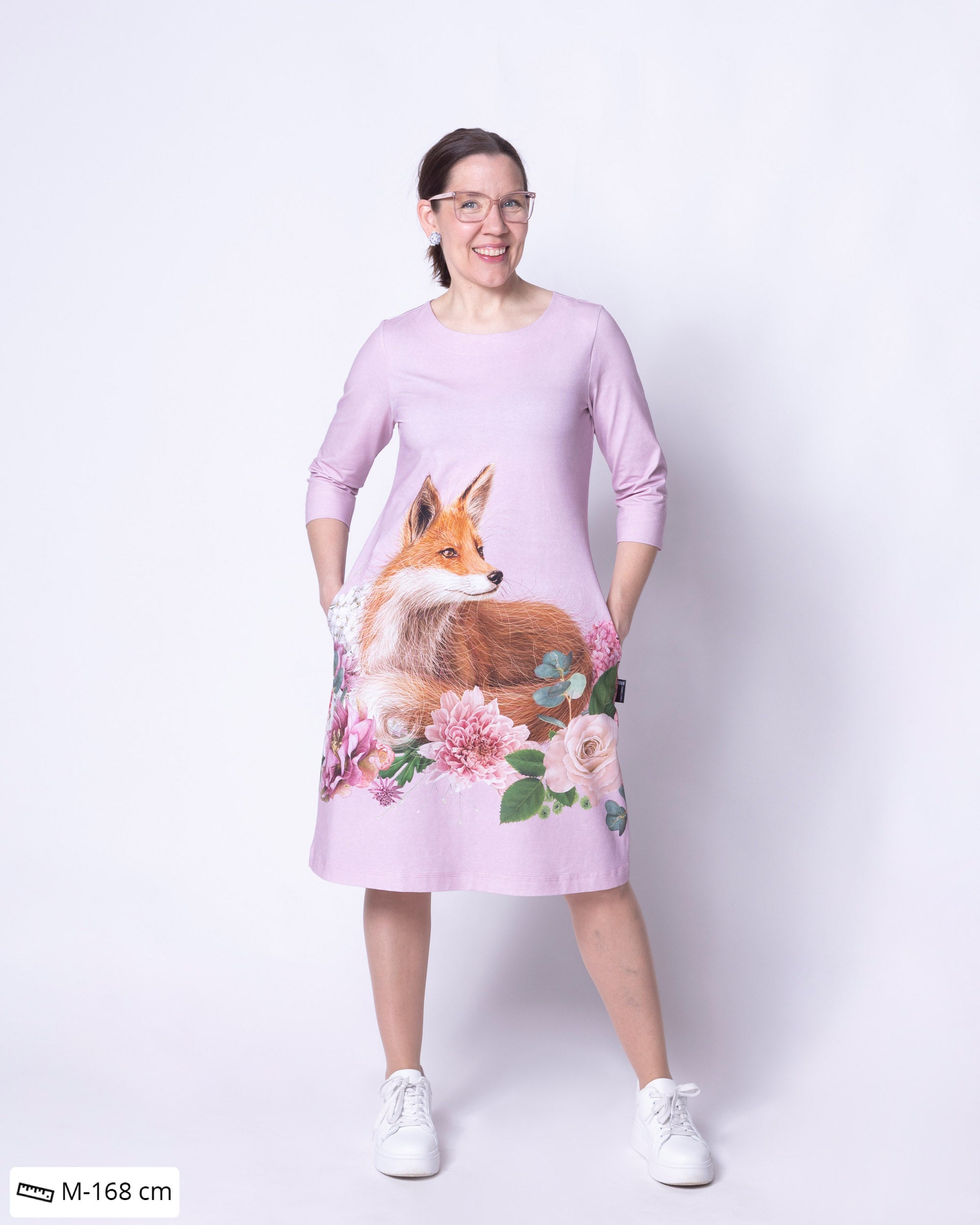 IISI dress, Kukkakimppu ja kettu - rose
