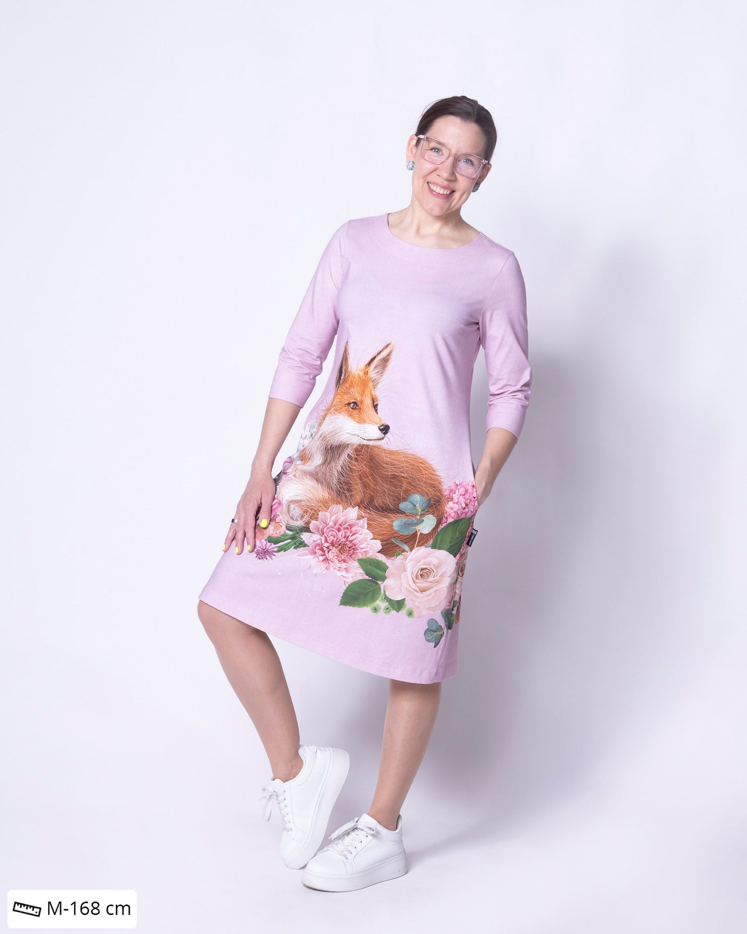 IISI dress, Kukkakimppu ja kettu - rose