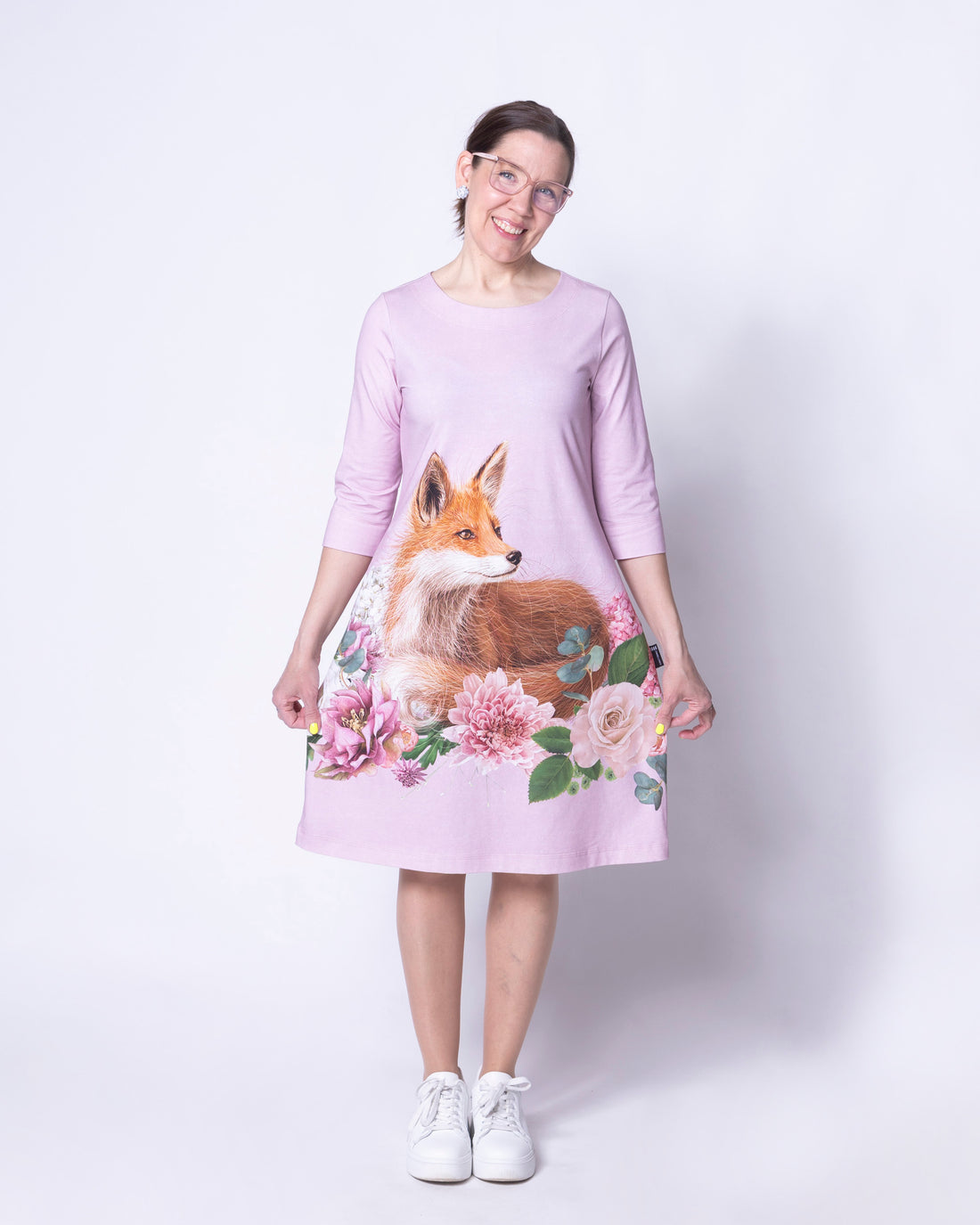 IISI dress, Kukkakimppu ja kettu - rose