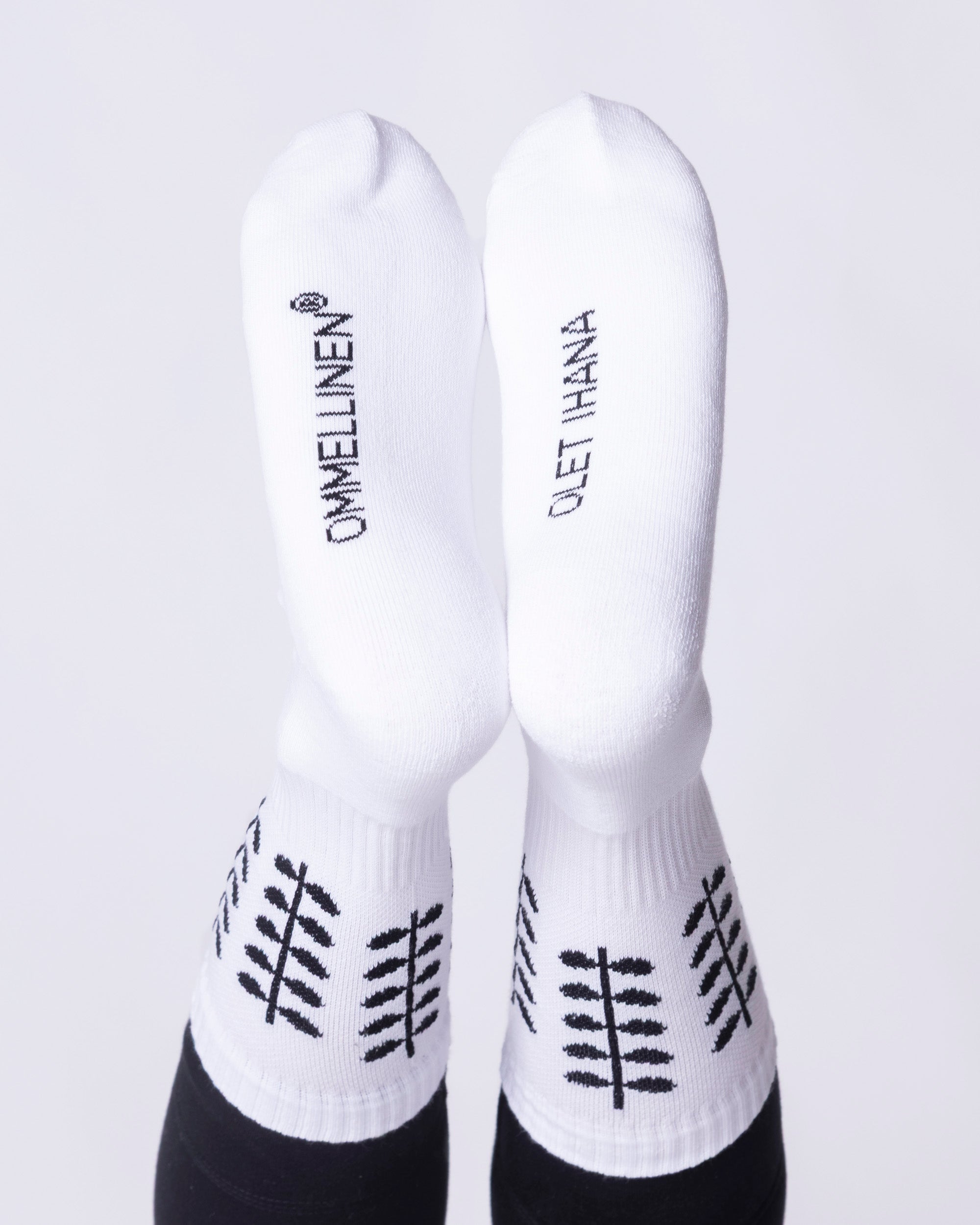 Ommellinen socks, white