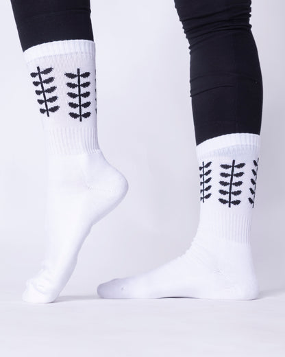 Ommellinen socks, white
