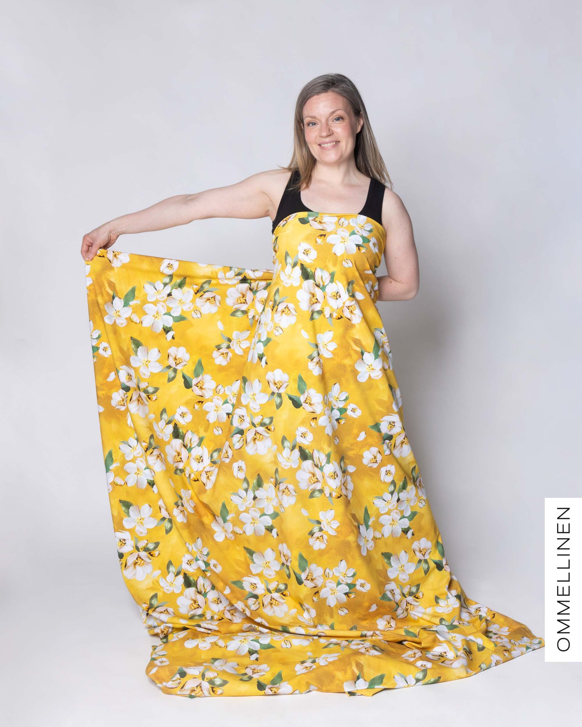 Jersey - PRE-CUT, Omenankukkia - light/green