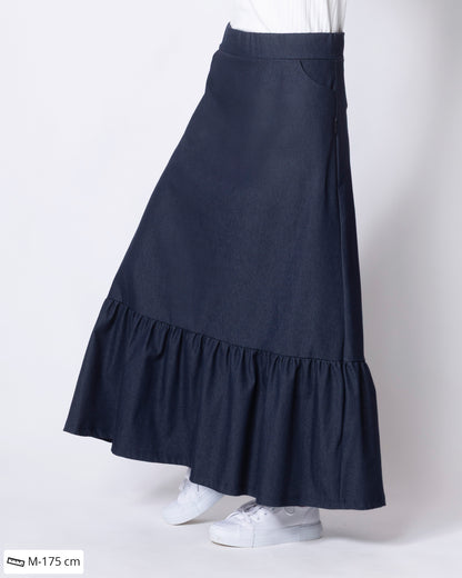 DENIM skirt, blue