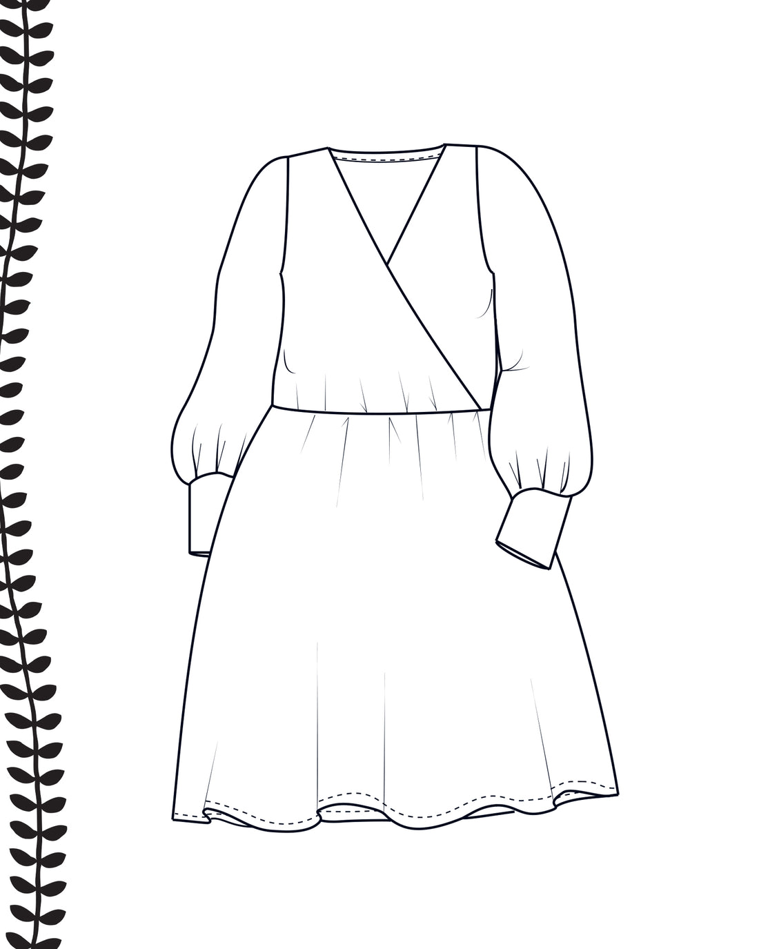 Pattern - helmi dress