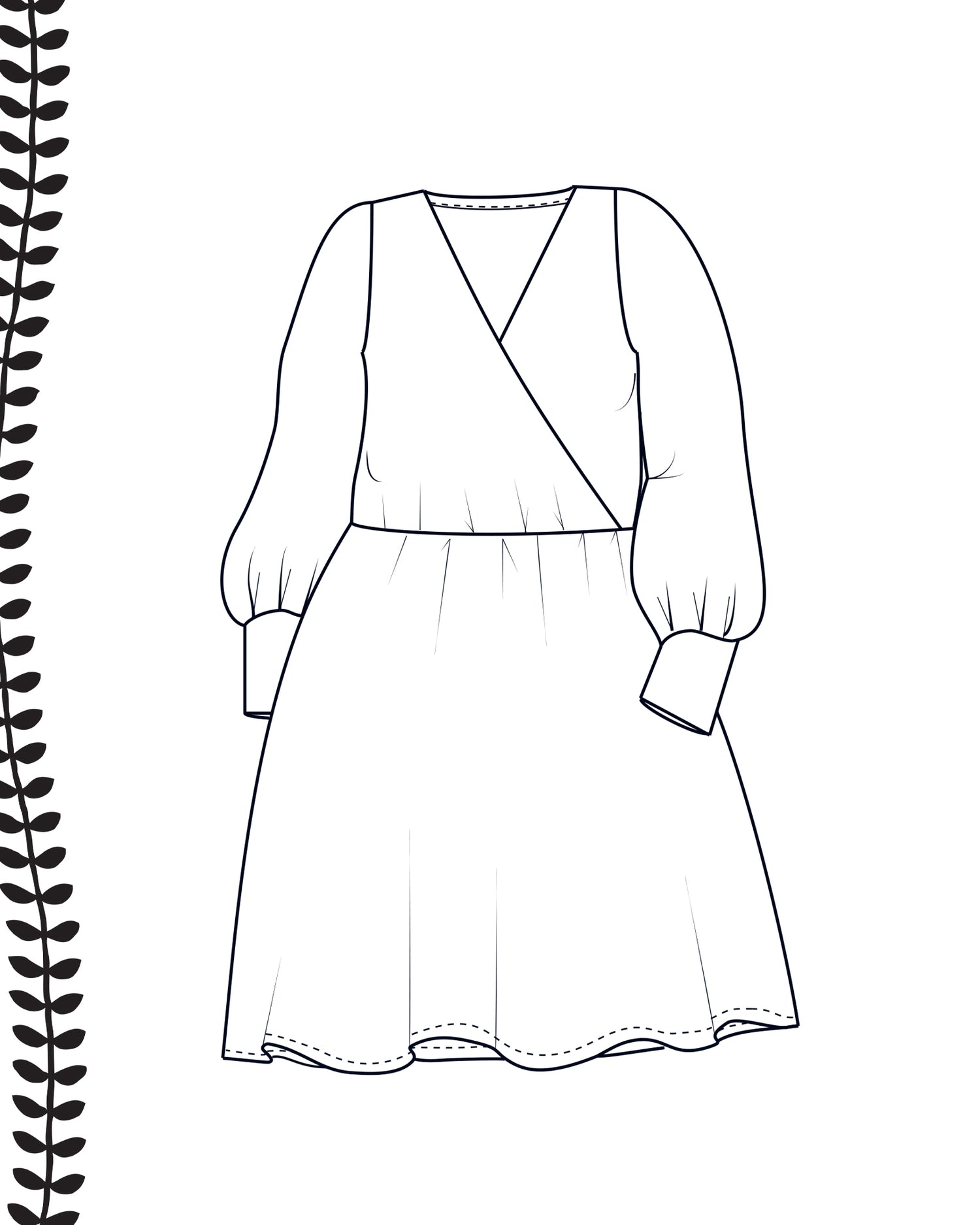 Pattern - helmi dress