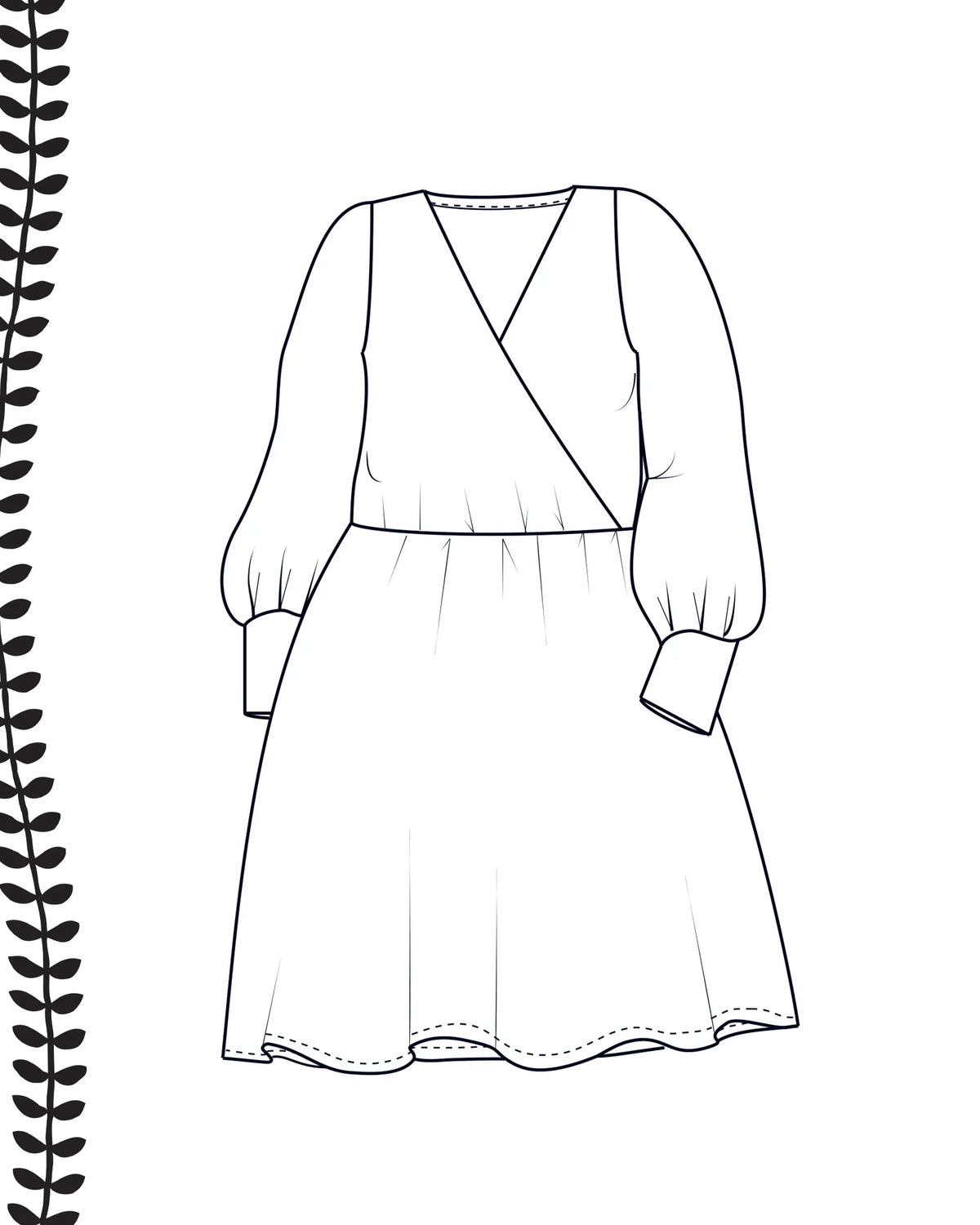 Pattern - helmi dress