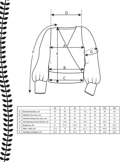 Pattern - helmi shirt