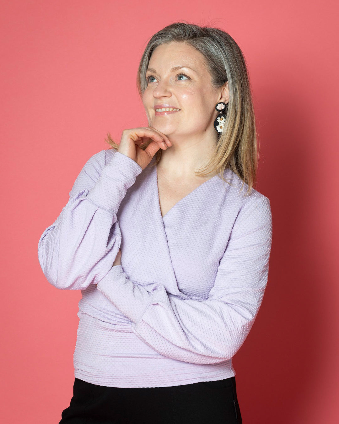 HELMI shirt, lilac