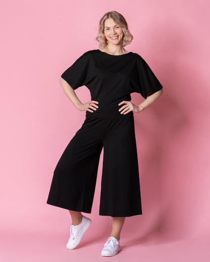 WHOOPS! HULMU pants, black - M