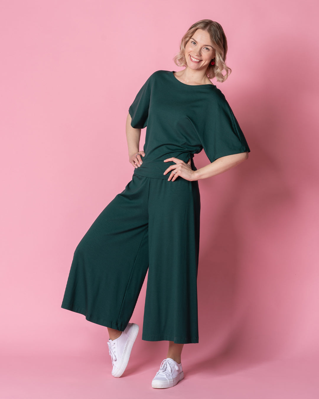 HULMU pants, emerald