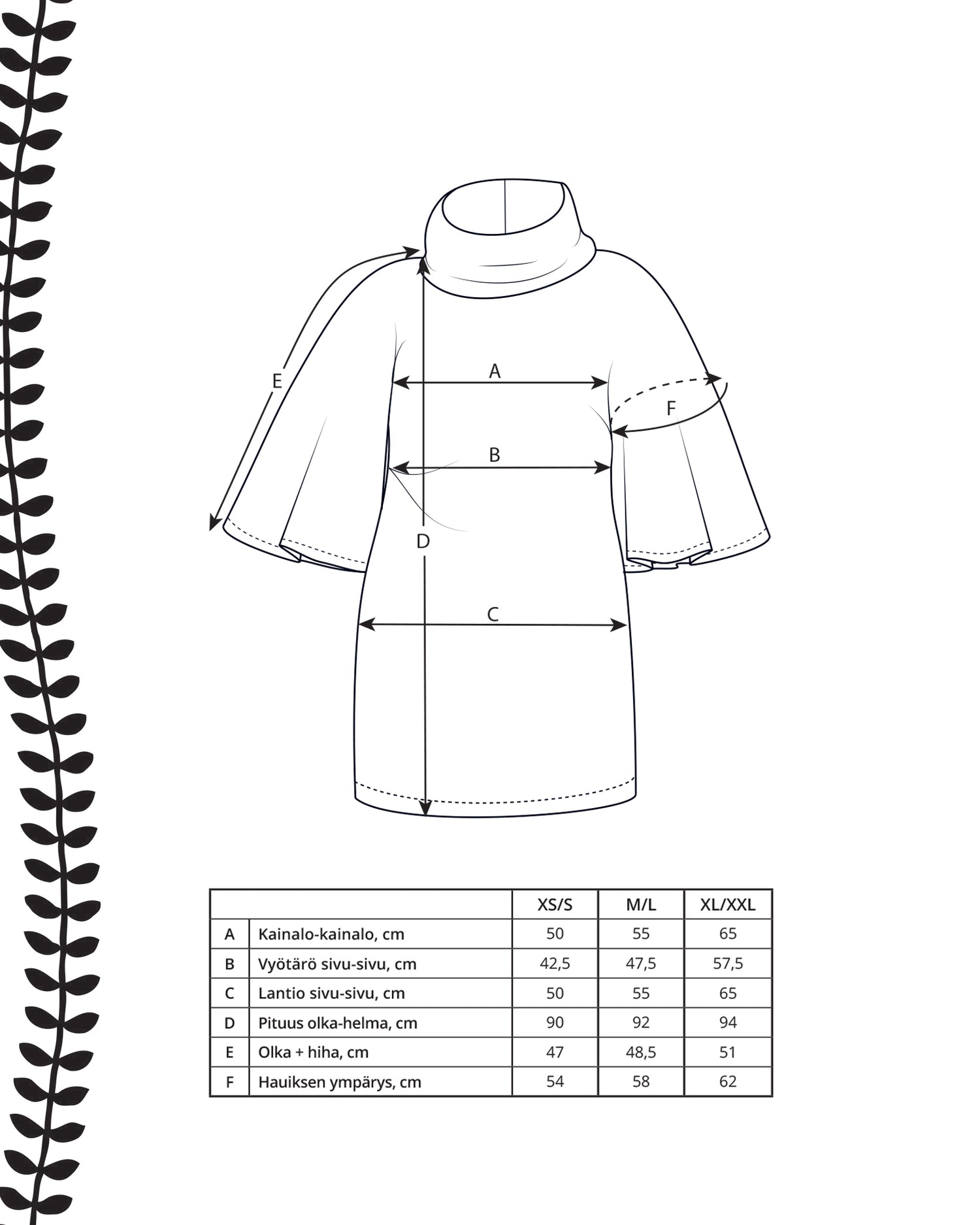 Pattern - HULMU tunic