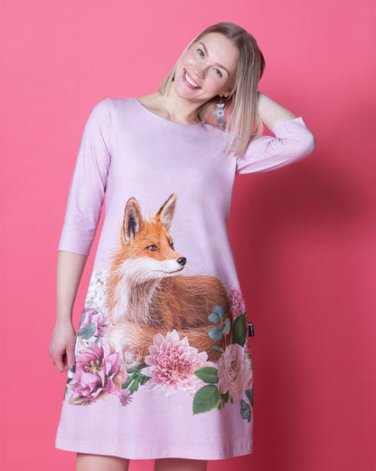 IISI dress, Kukkakimppu ja kettu - rose