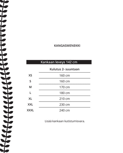 Pattern - kantti pants