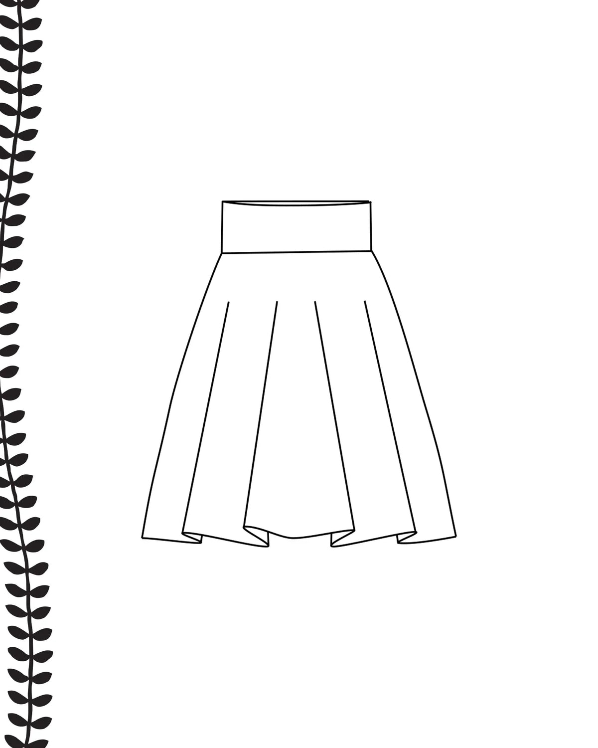 Pattern - BELL skirt 