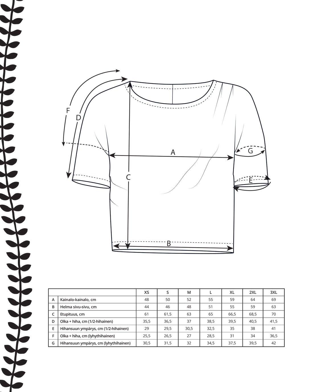 Pattern - laskos t-shirt