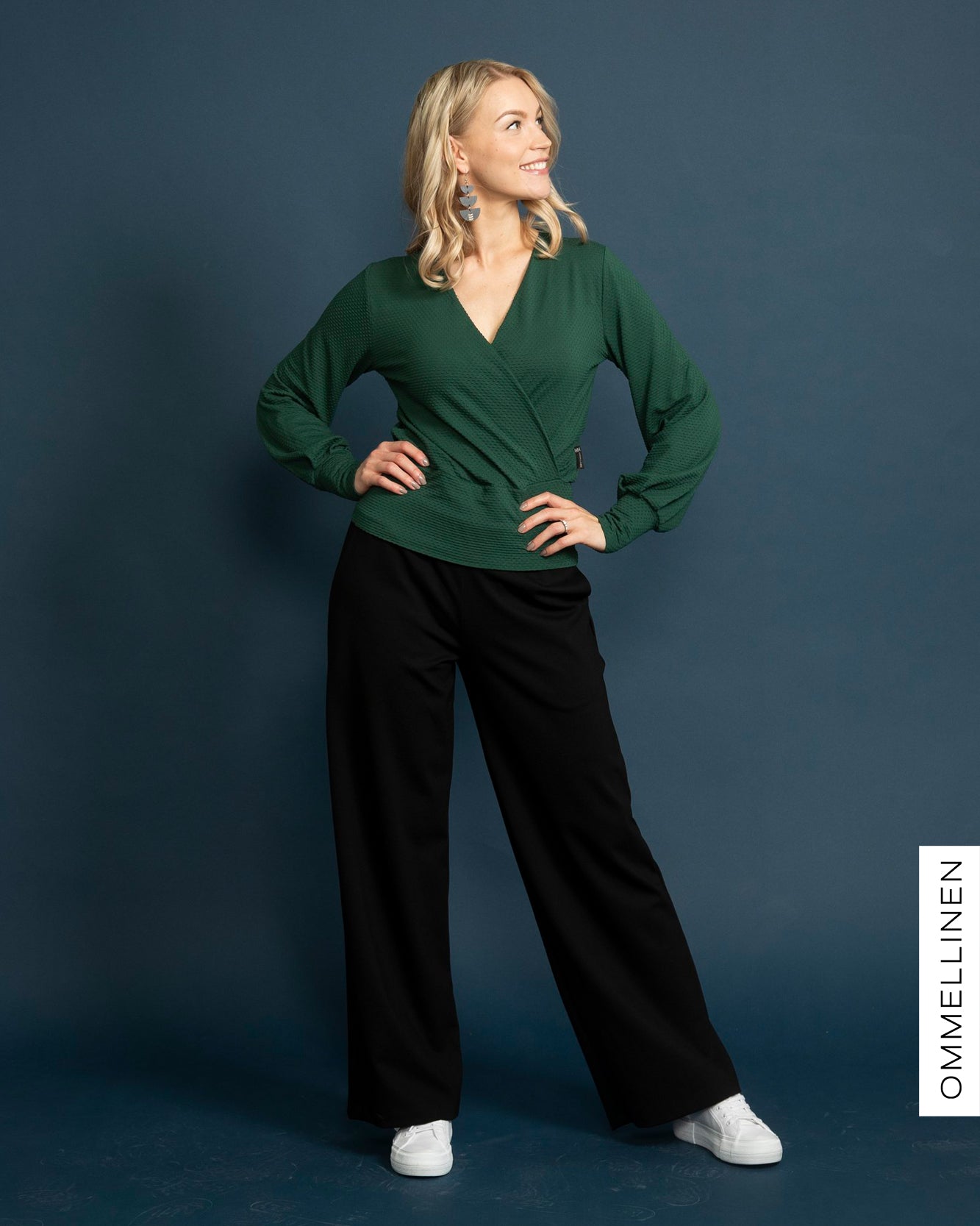 LUOTTO pants - LONG LENGTH, black