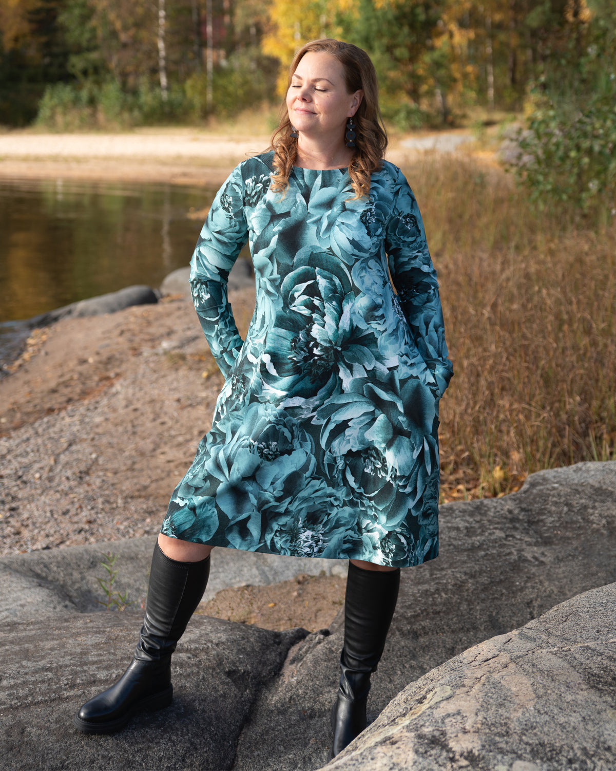 DRESS tunic, Ikuisuus - turquoise