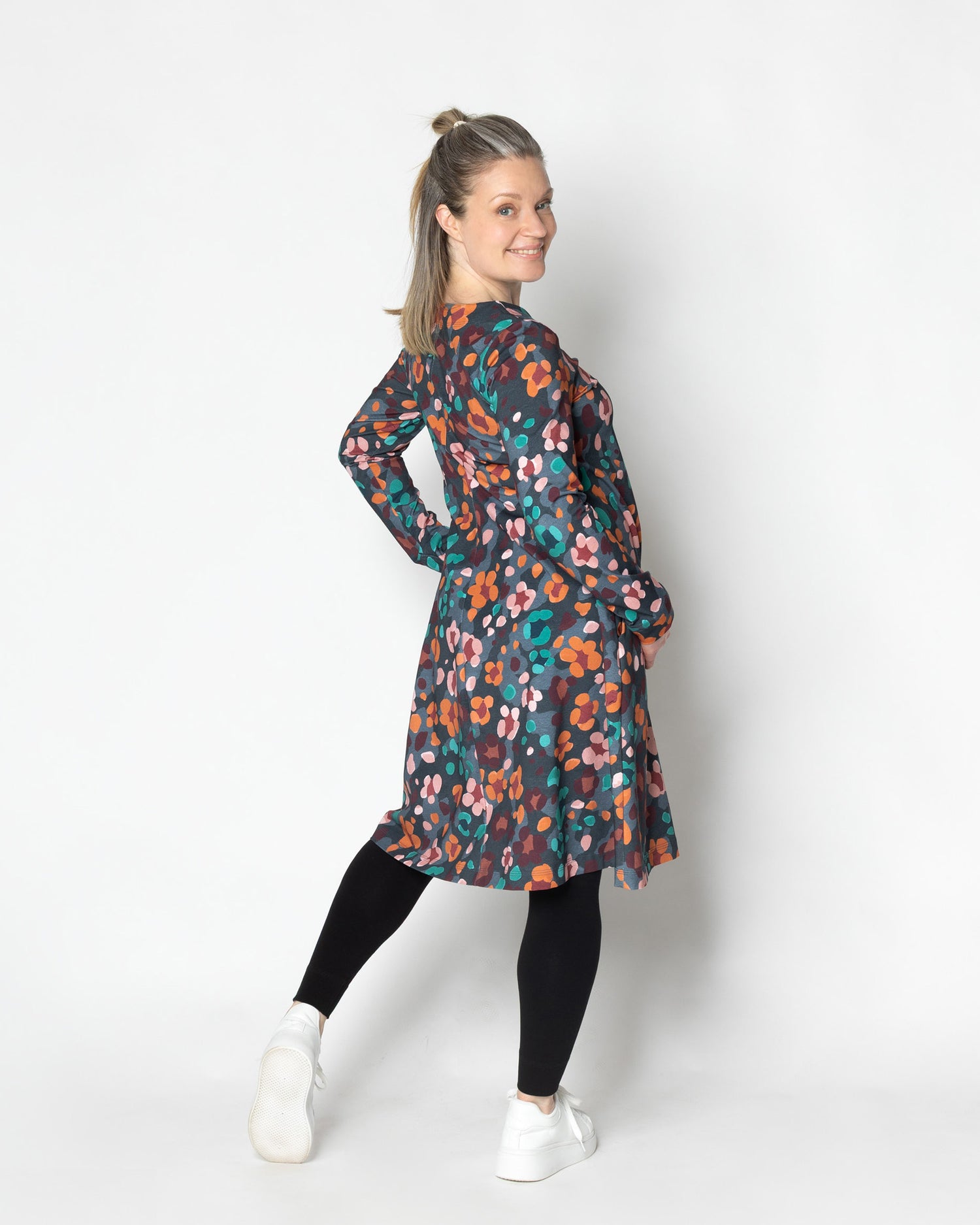 DRESS tunic, Kukkaleopardi - multicolor