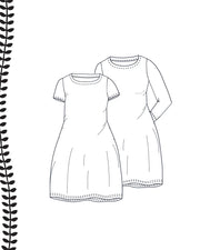Pattern - dress tunic (FIN/ENG)