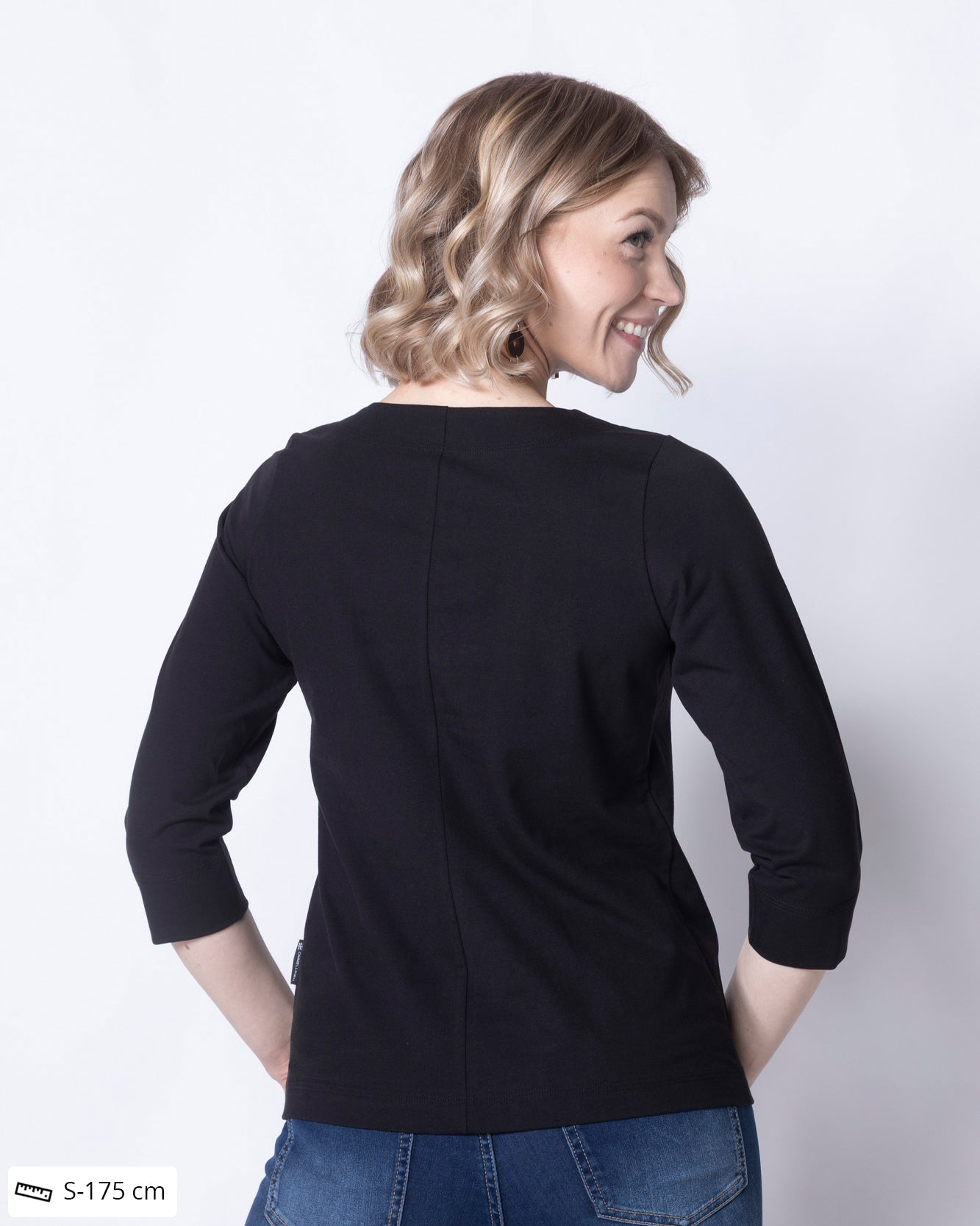MIELI shirt, heart - black