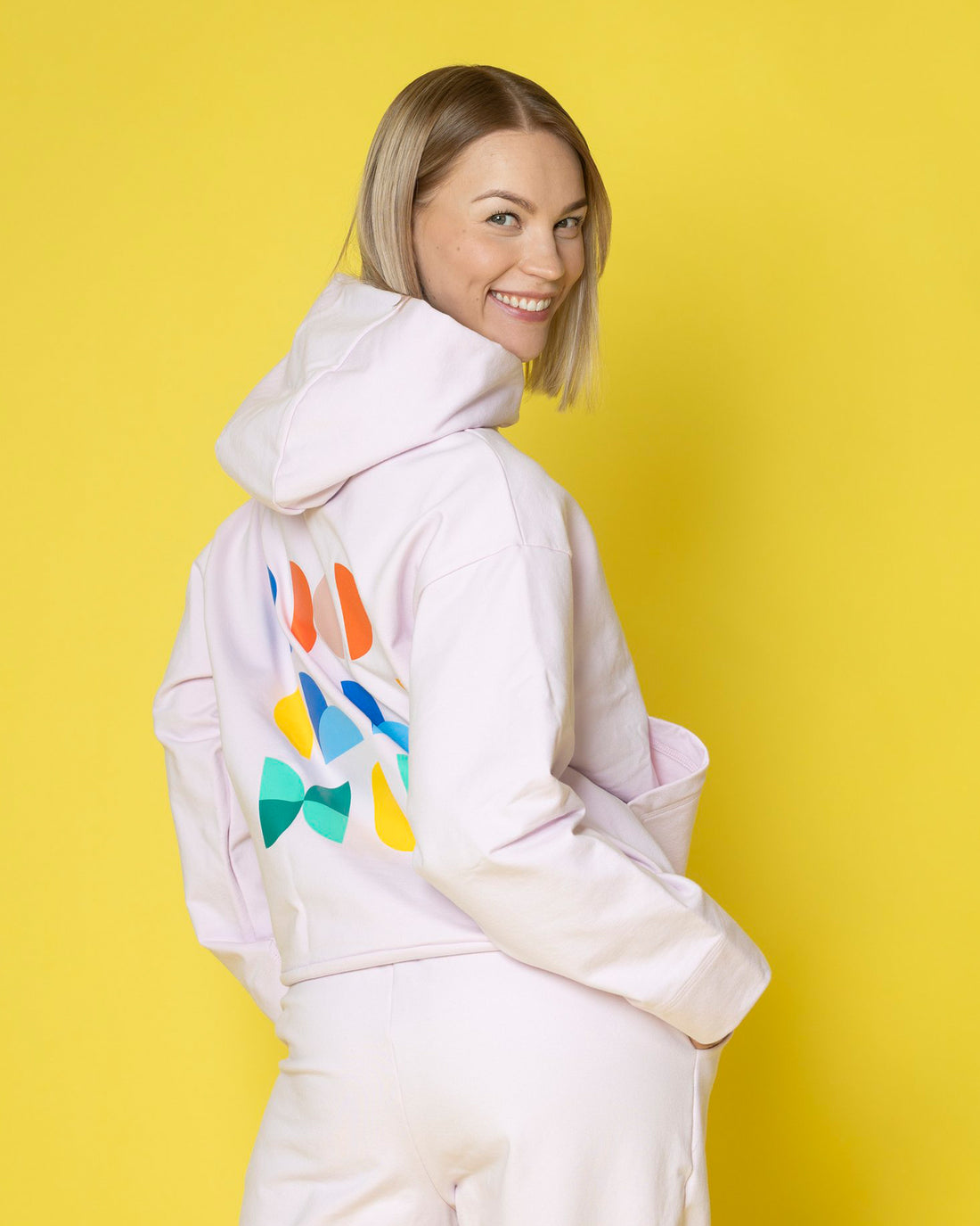 MIKI -hoodie, light pink