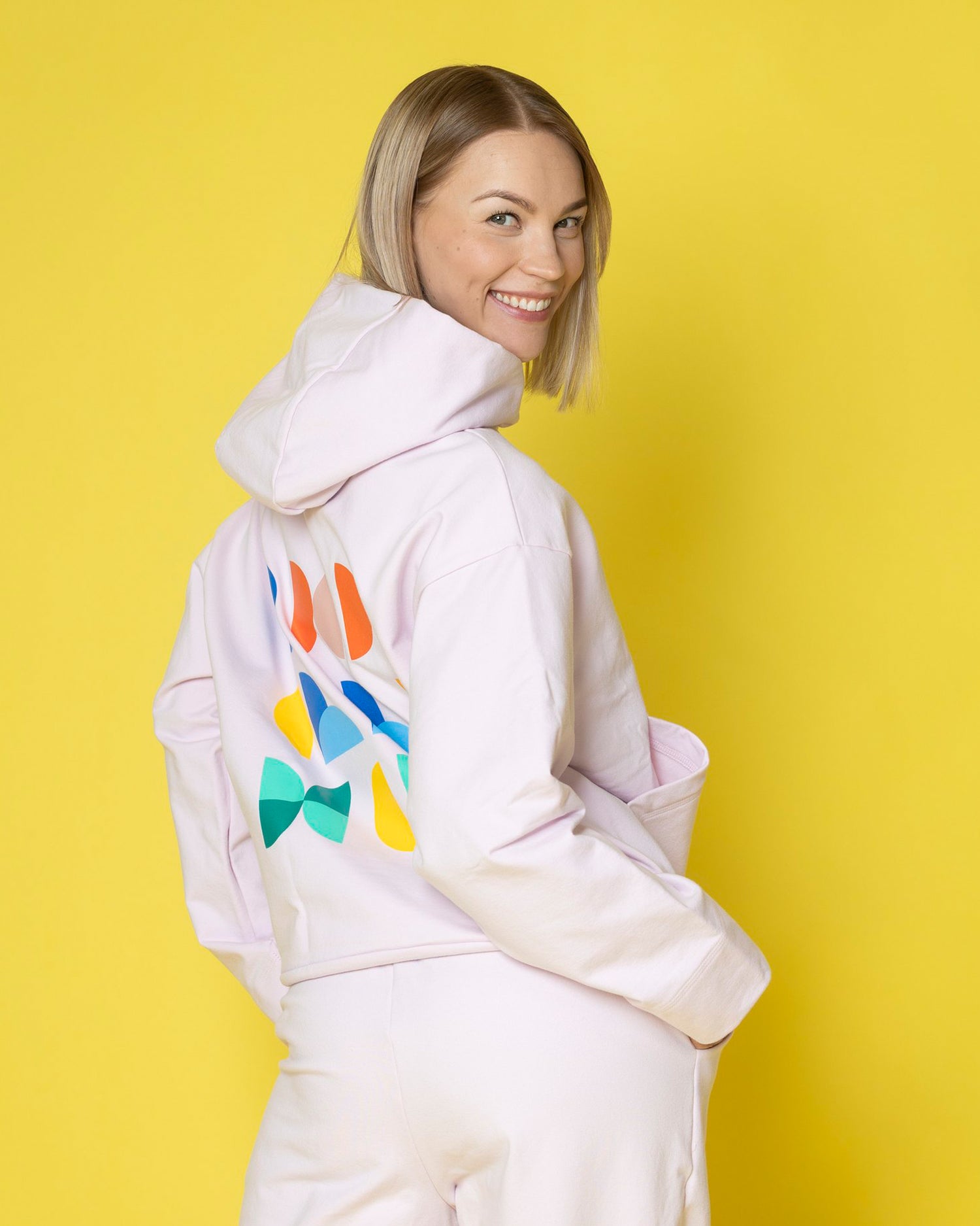 MIKI -hoodie, light pink