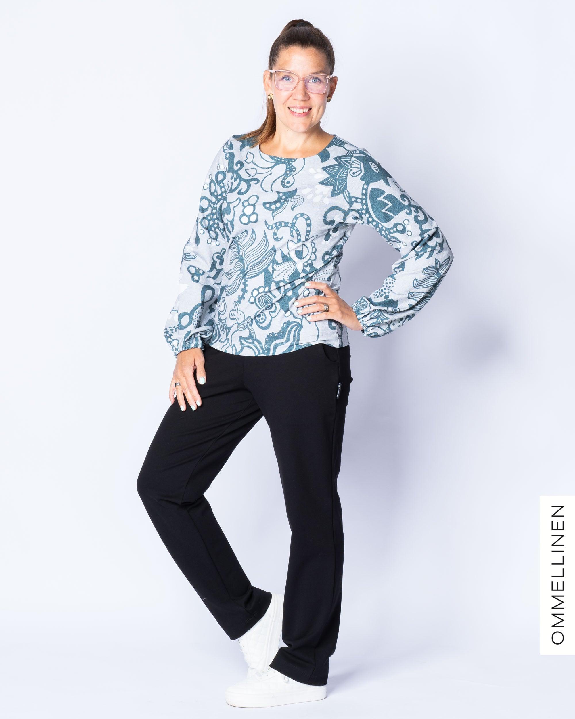 PUFFI shirt - long sleeves, Mindflow - bluish grey