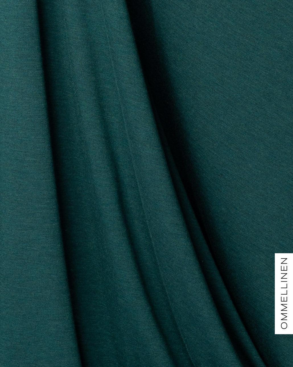 Merino wool, melange dark green