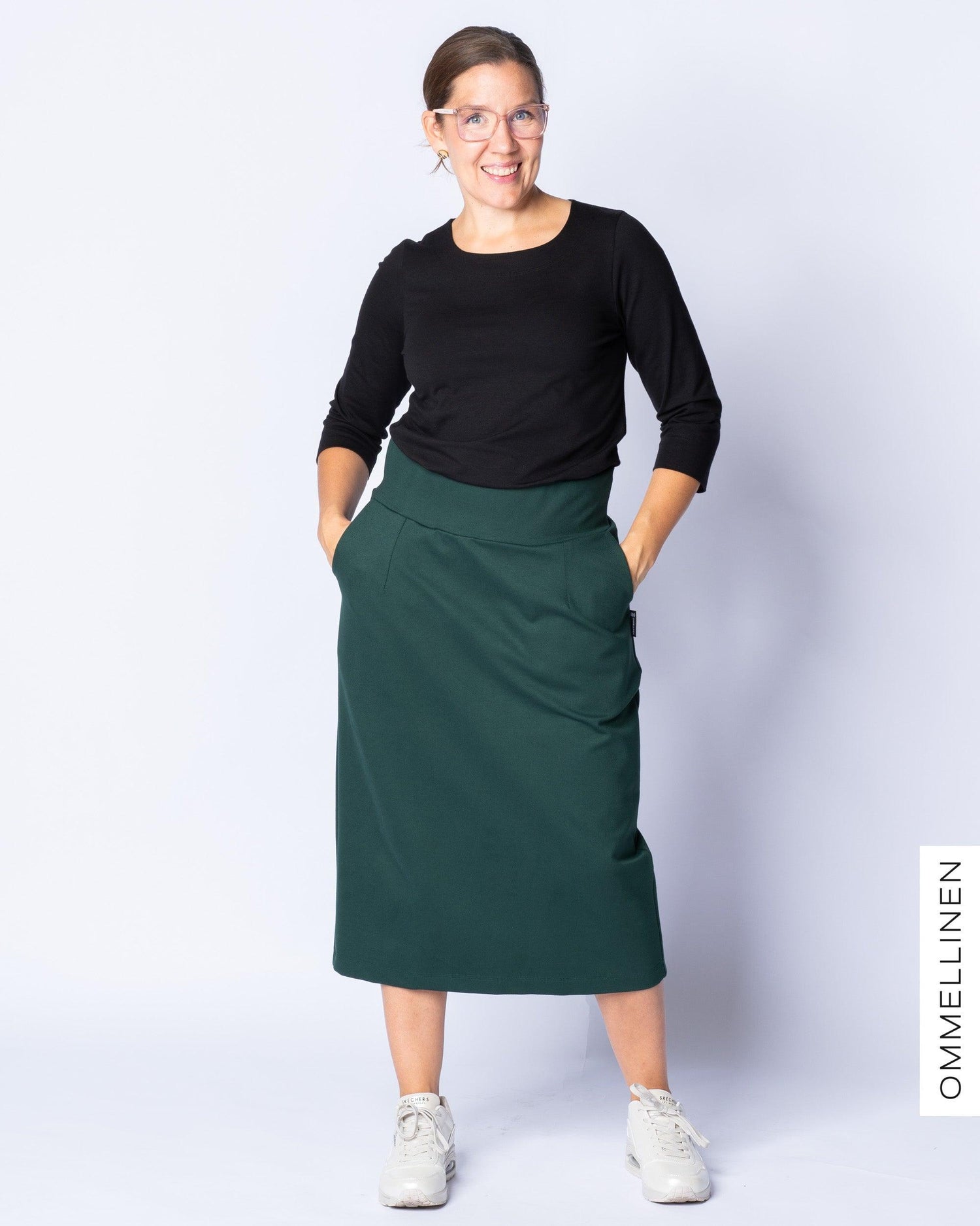 MIELI skirt, emerald