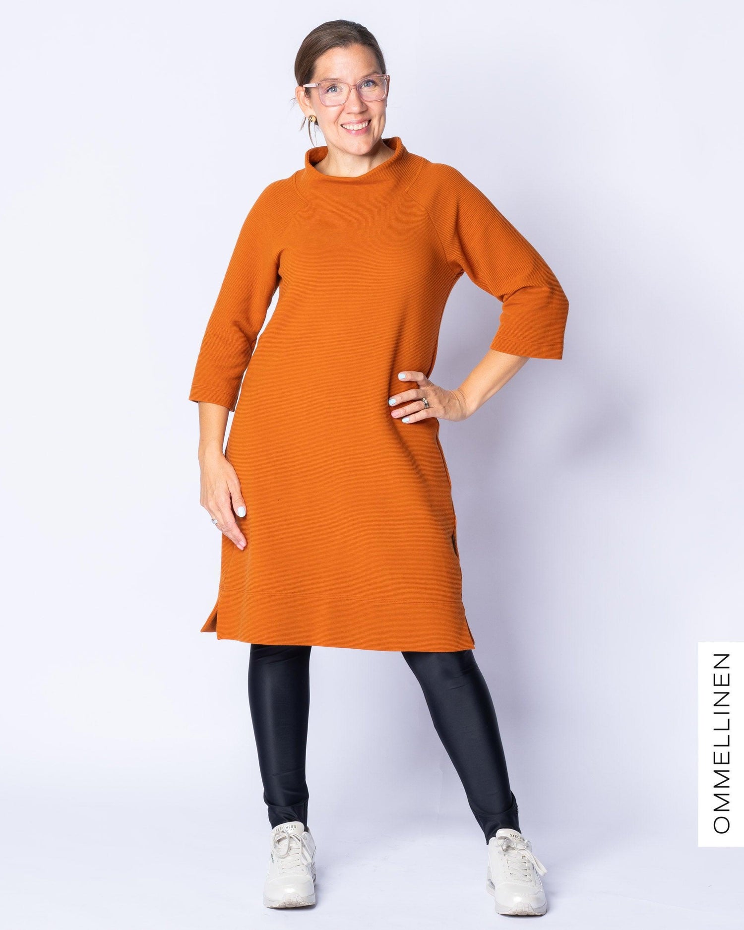 SÄRMÄ dress, burnt orange