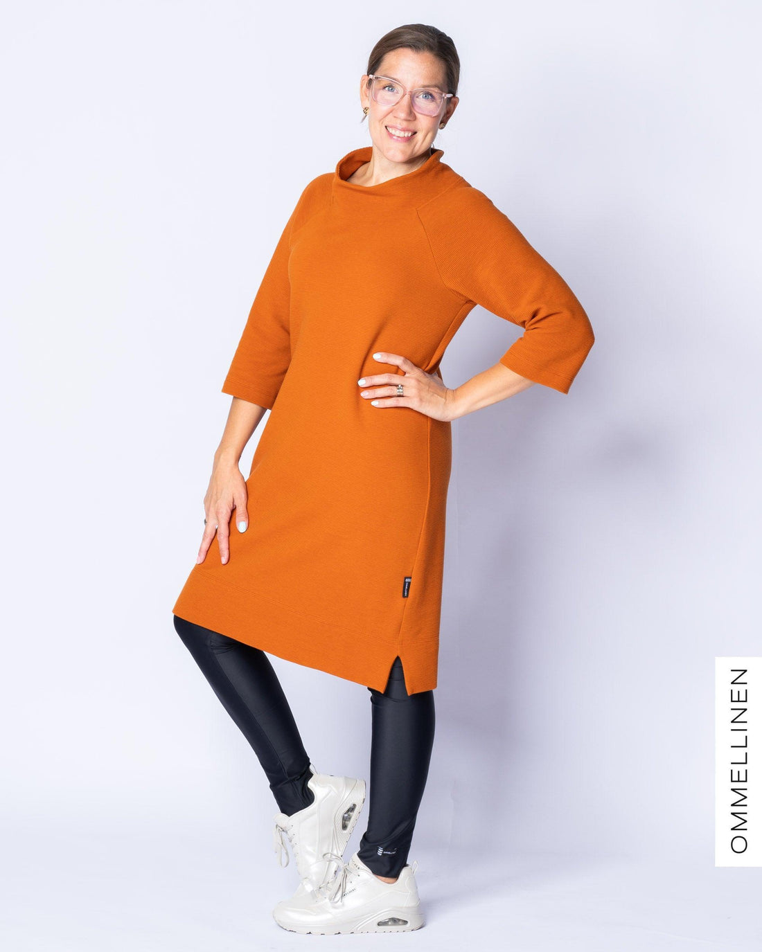 SÄRMÄ dress, burnt orange