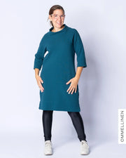 SÄRMÄ dress, petrol