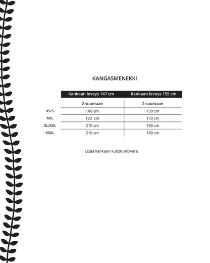 Pattern - SÄRMÄ jacket