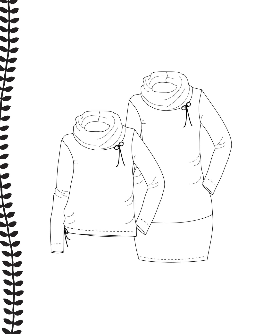 Pattern - sport shirt / sport dress