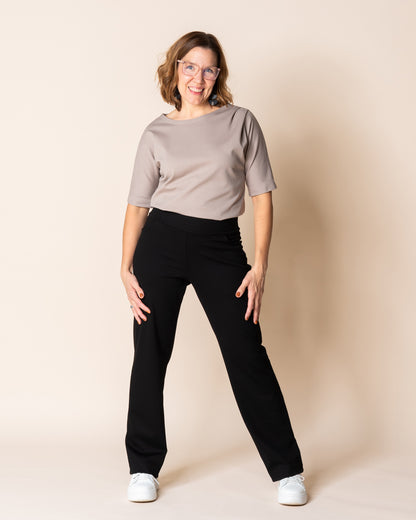 TYYLI pants - NORMAL LENGTH, black, slight II-quality