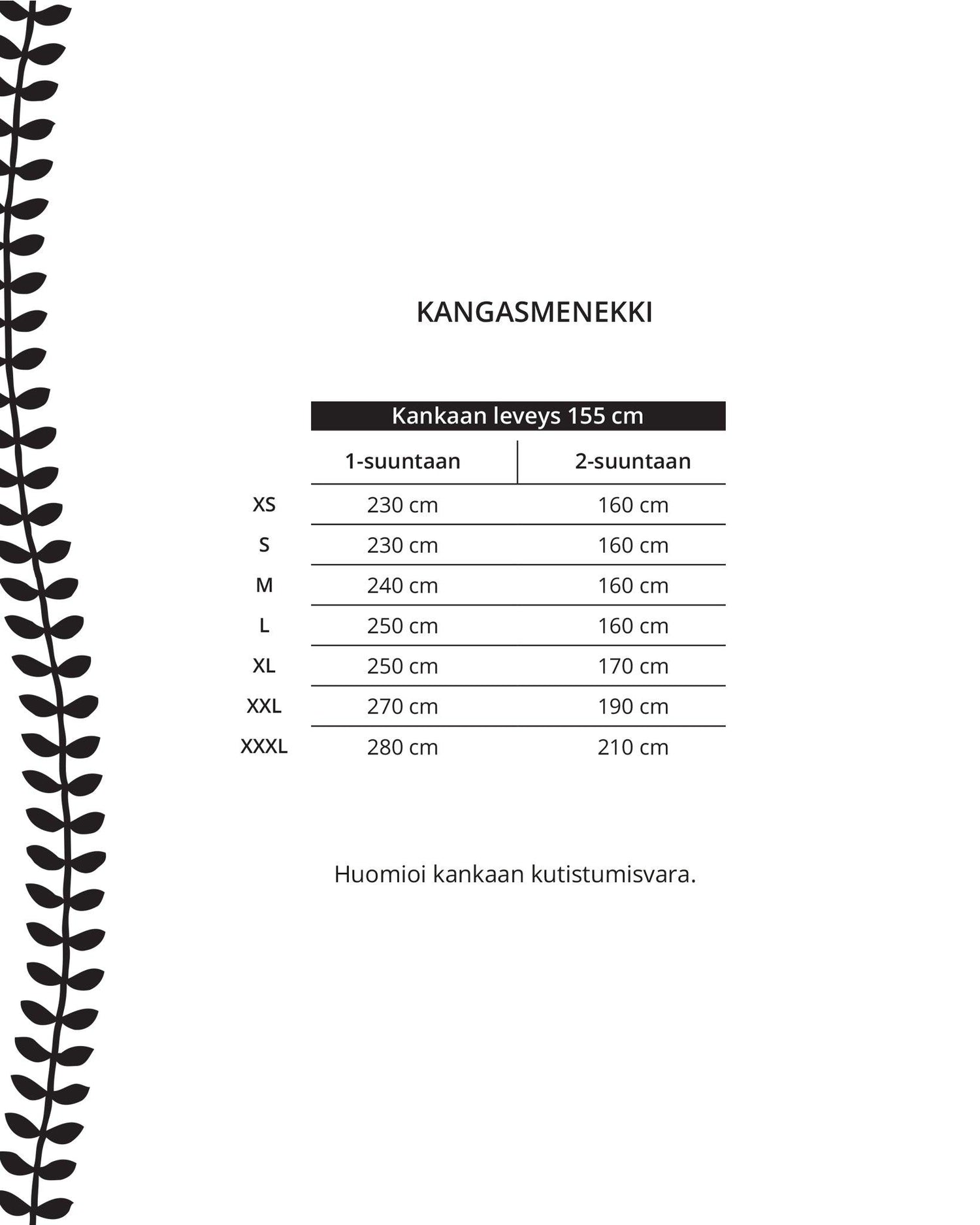 Kaava - haaremihaalari - Ommellinen