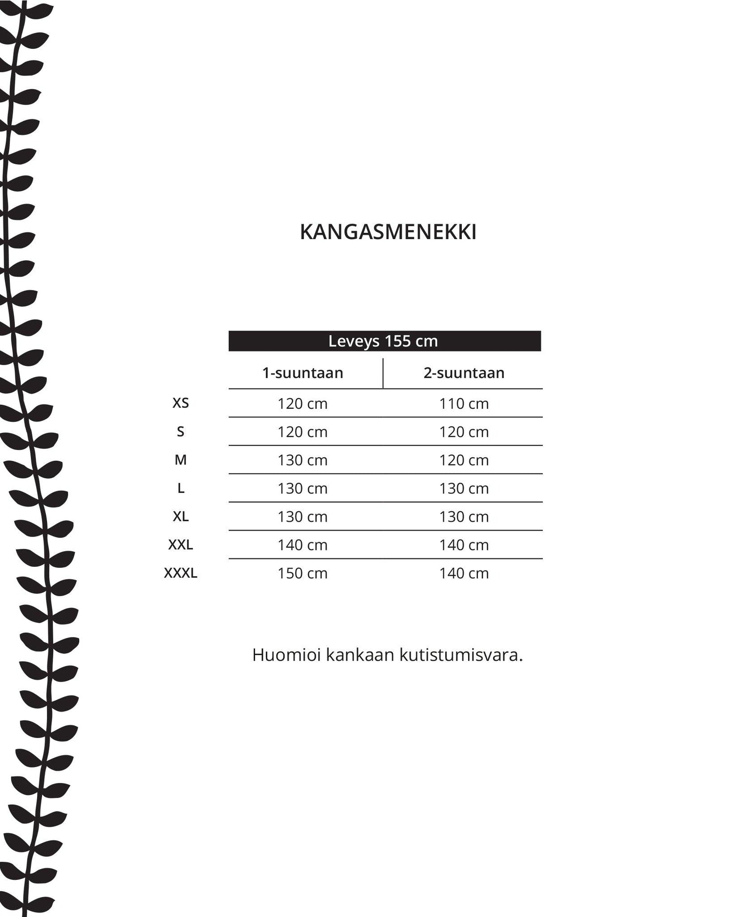 Kaava - haaremihousut - Ommellinen