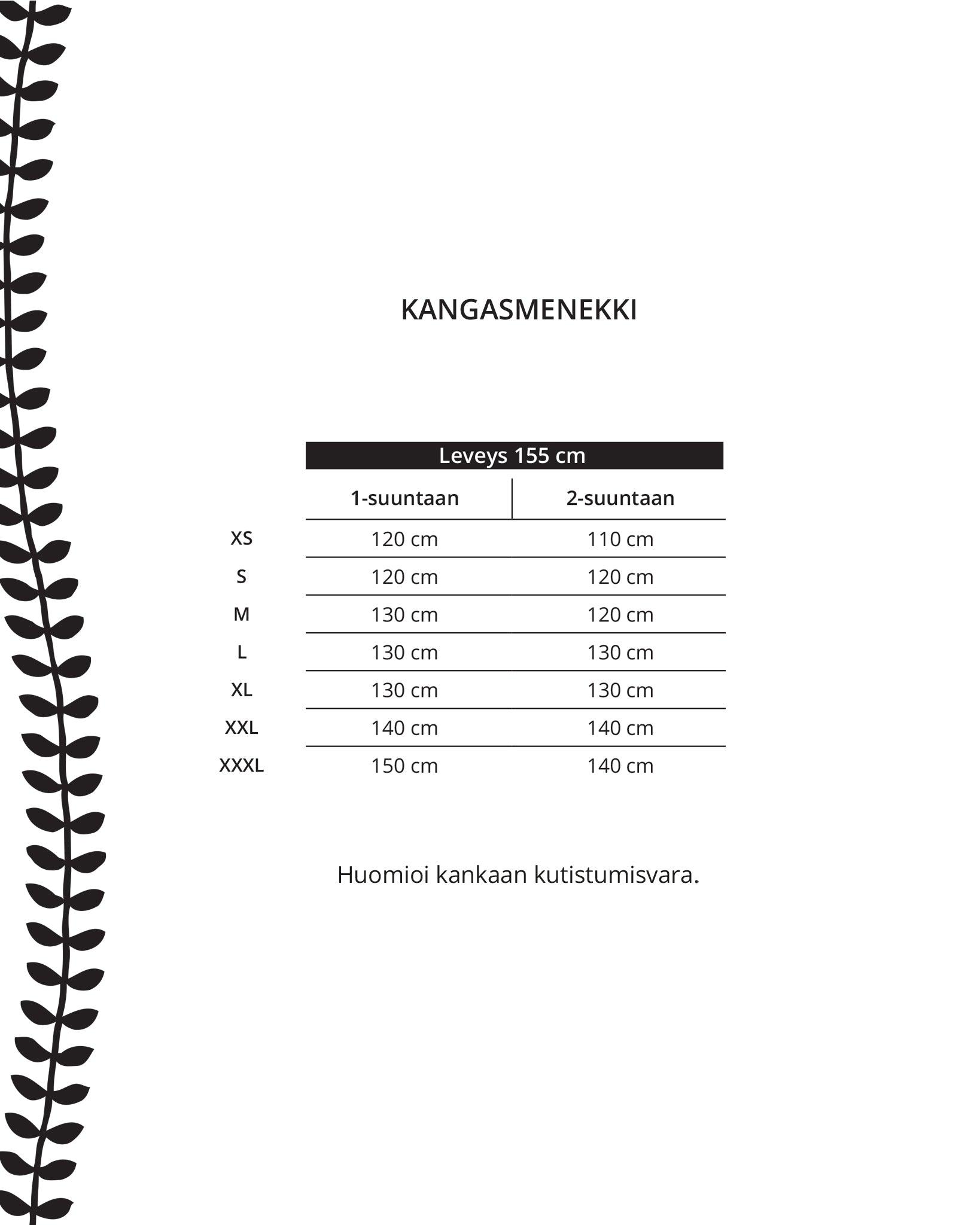 Kaava - haaremihousut - Ommellinen