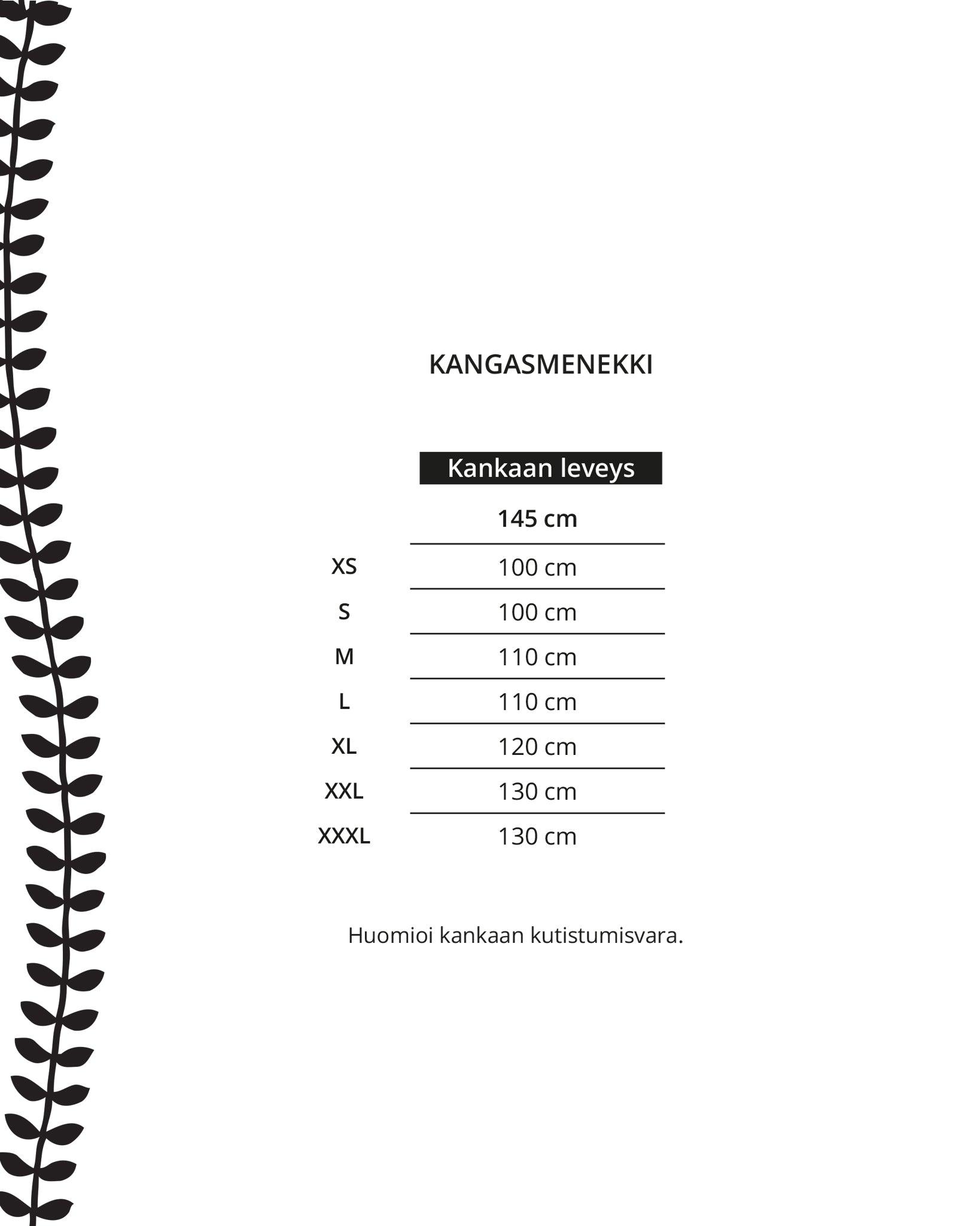 Kaava - sporttileggarit - Ommellinen