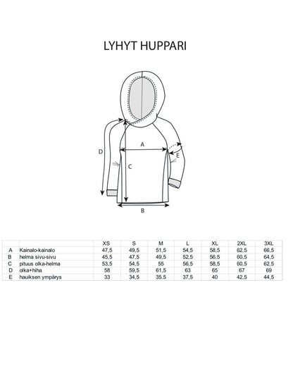 Lyhyt huppari, Floora - vaaleanpunainen - Ommellinen